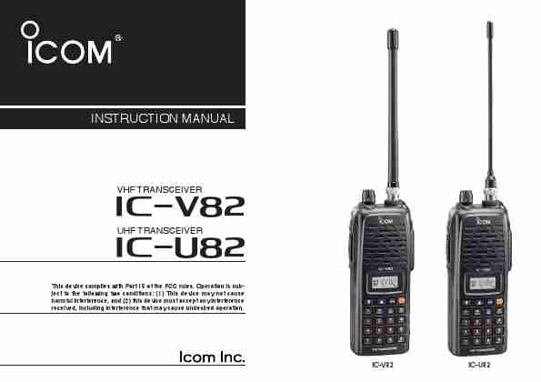 Icom Two-Way Radio IC-V82-page_pdf